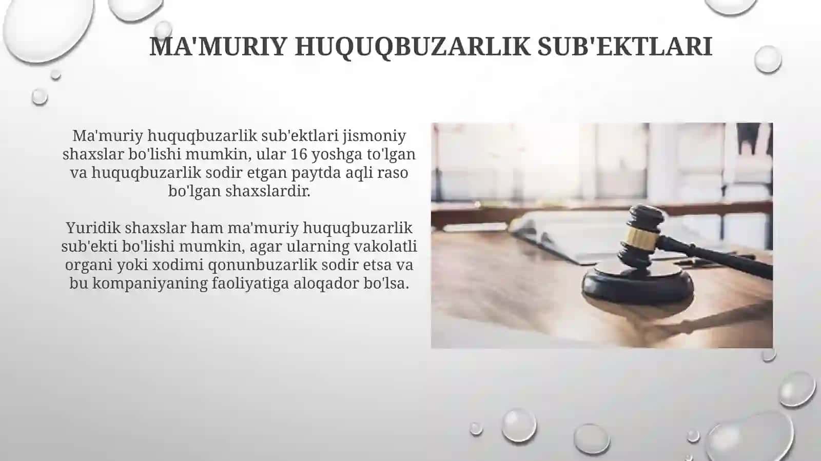 Ma'muriy javobgarlik turlari 4