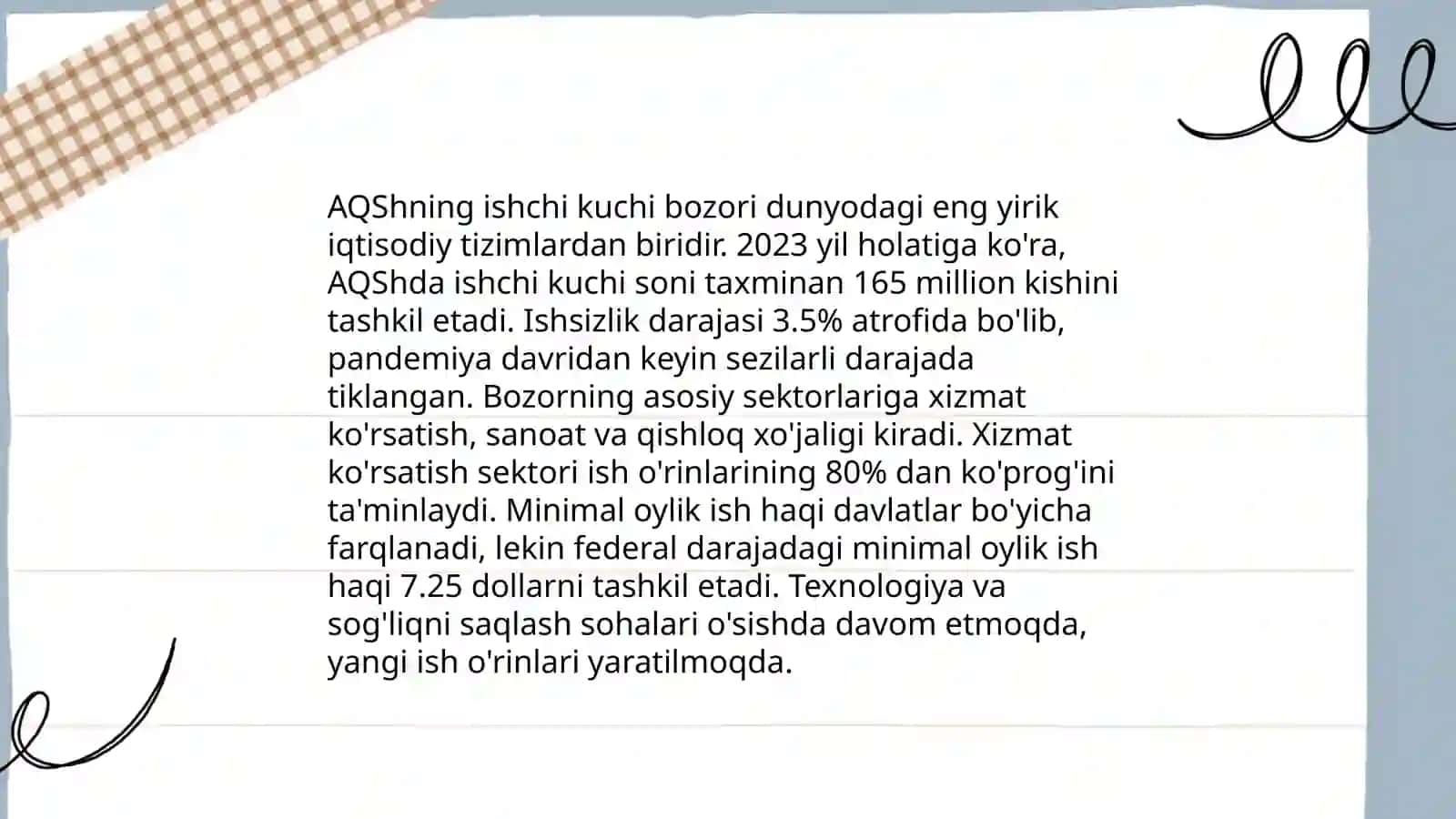 AQShning yalpi ichki mahsuloti (YaIM) 4