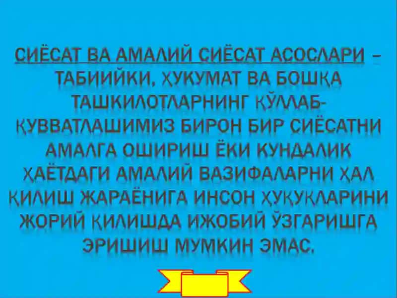 Инсон ҳуқуқлари муаммолари 4