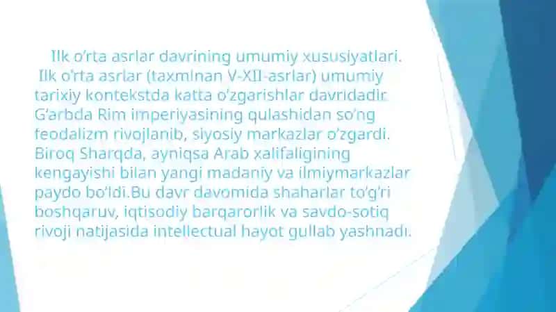 Ilko’rtaasr Sharq falsafasi va uyg’onish davri 4
