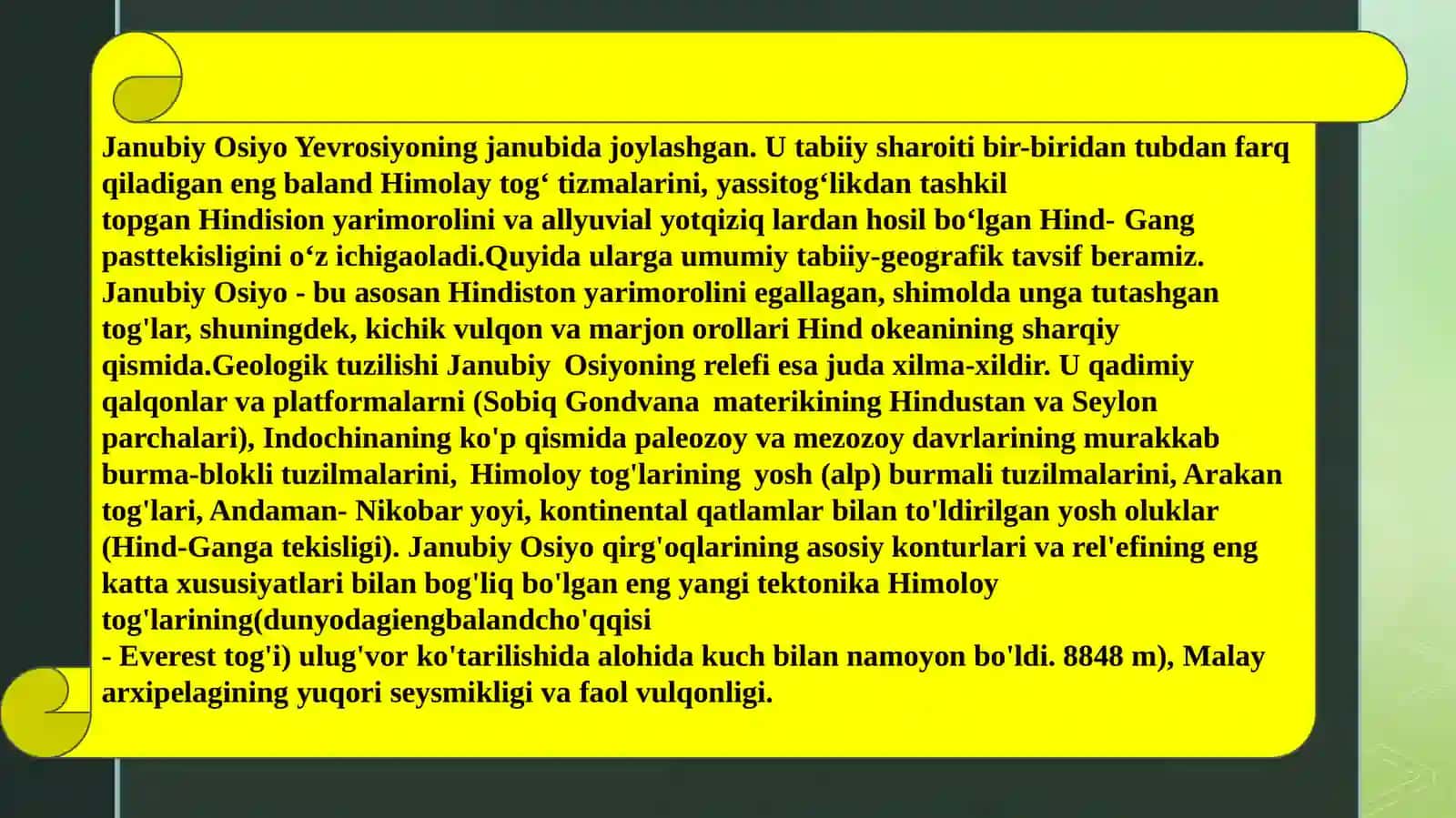 Janubiy Osiyo davlatlari 4
