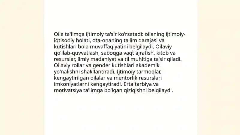 Ijtimoiy jarayonlar va ta‘lim 4