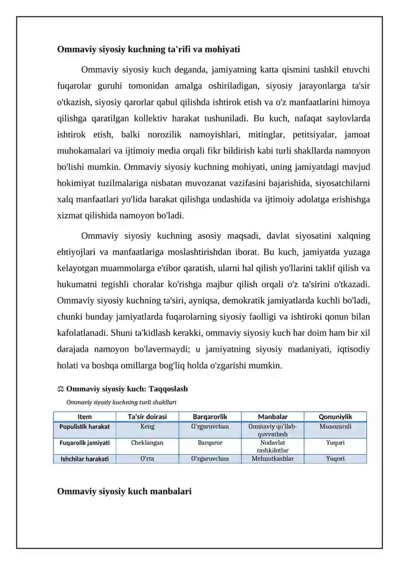 Ommaviy siyosiy hokimiyat 4