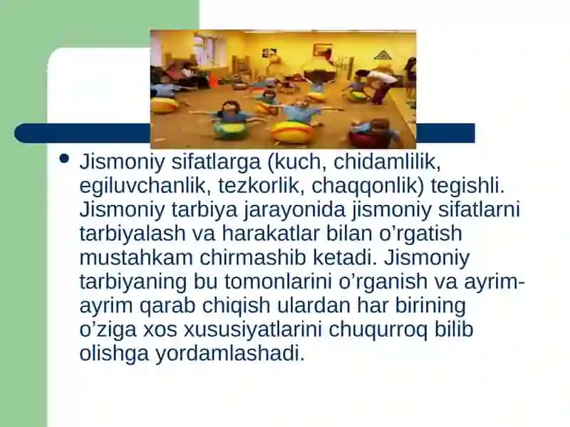 Bolalar jismoniy tarbiyasi 4