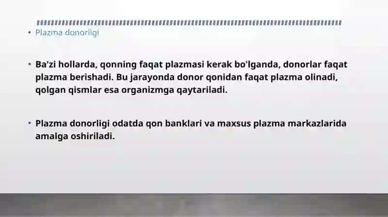 Donorqonini olish asosiy manbalari 4