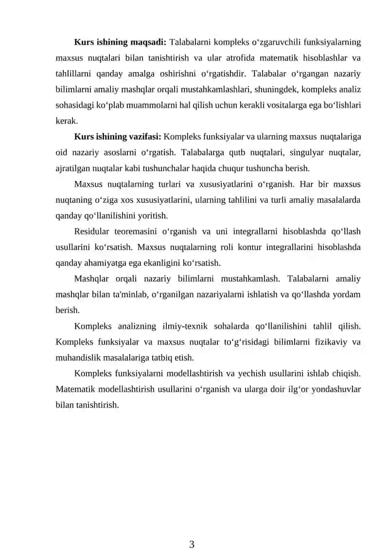 KOMPLEKS FUNKSIYALAR DIFFERENSIALLASH NAZARIYASI 4