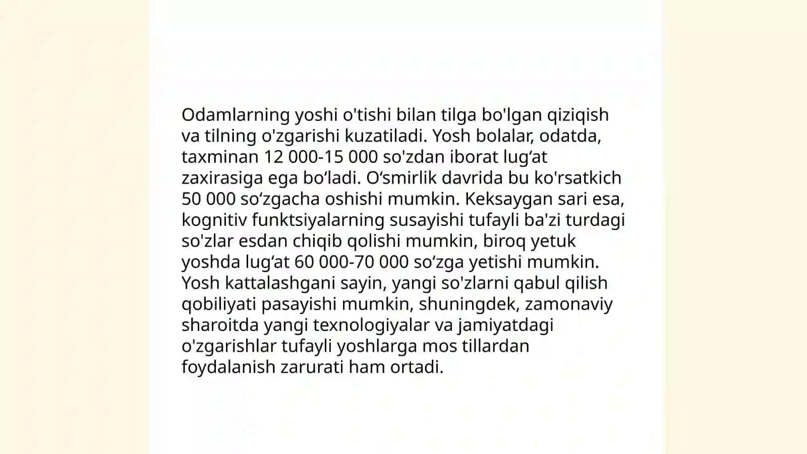 Tilning rivojlanishi va jinsiy farqlar 4