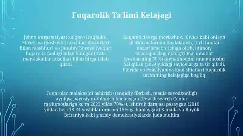 Fuqarolik tarbiyasi 4