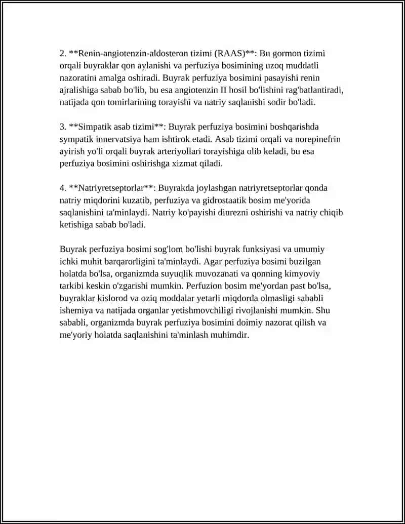 BUYRAKLAR BOSIM FIZIOLOGIYASI 4