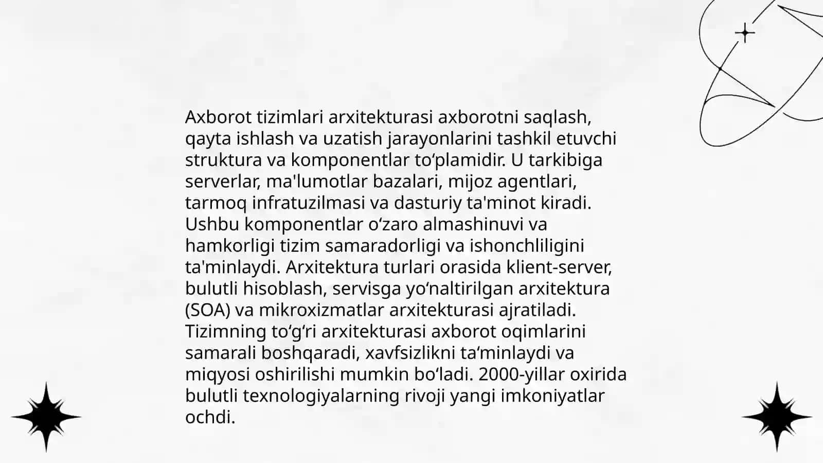 Onlayn xizmatlar turlari 4