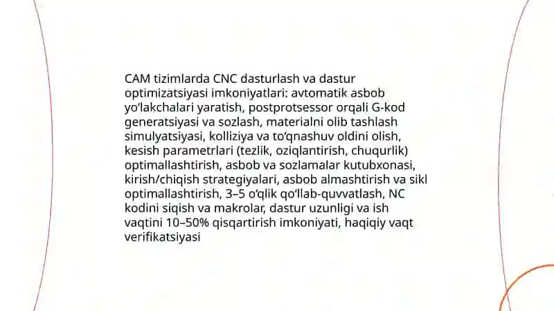 CAD | CAM | CAE tizimlaridan foydalanish imkoniyatlari 4