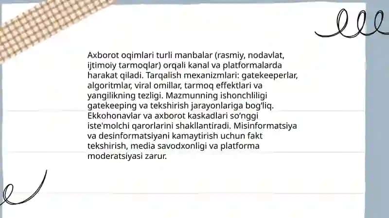 Media maydon tuzulishi va ta'siri 4