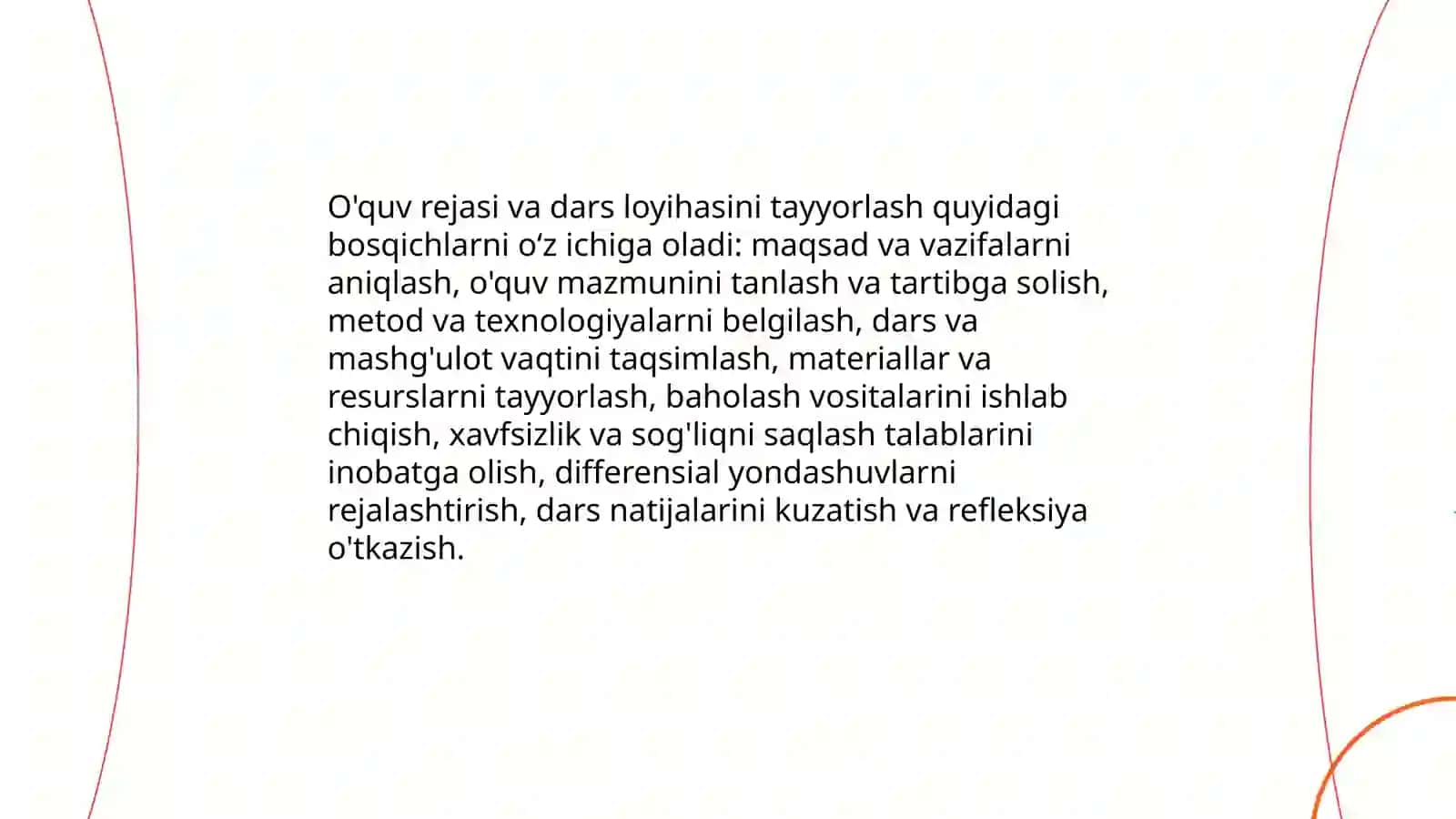 Nazariy va amaliy mashg'ulotlar mavzusilariga tayyorgarlik koʻrish 4