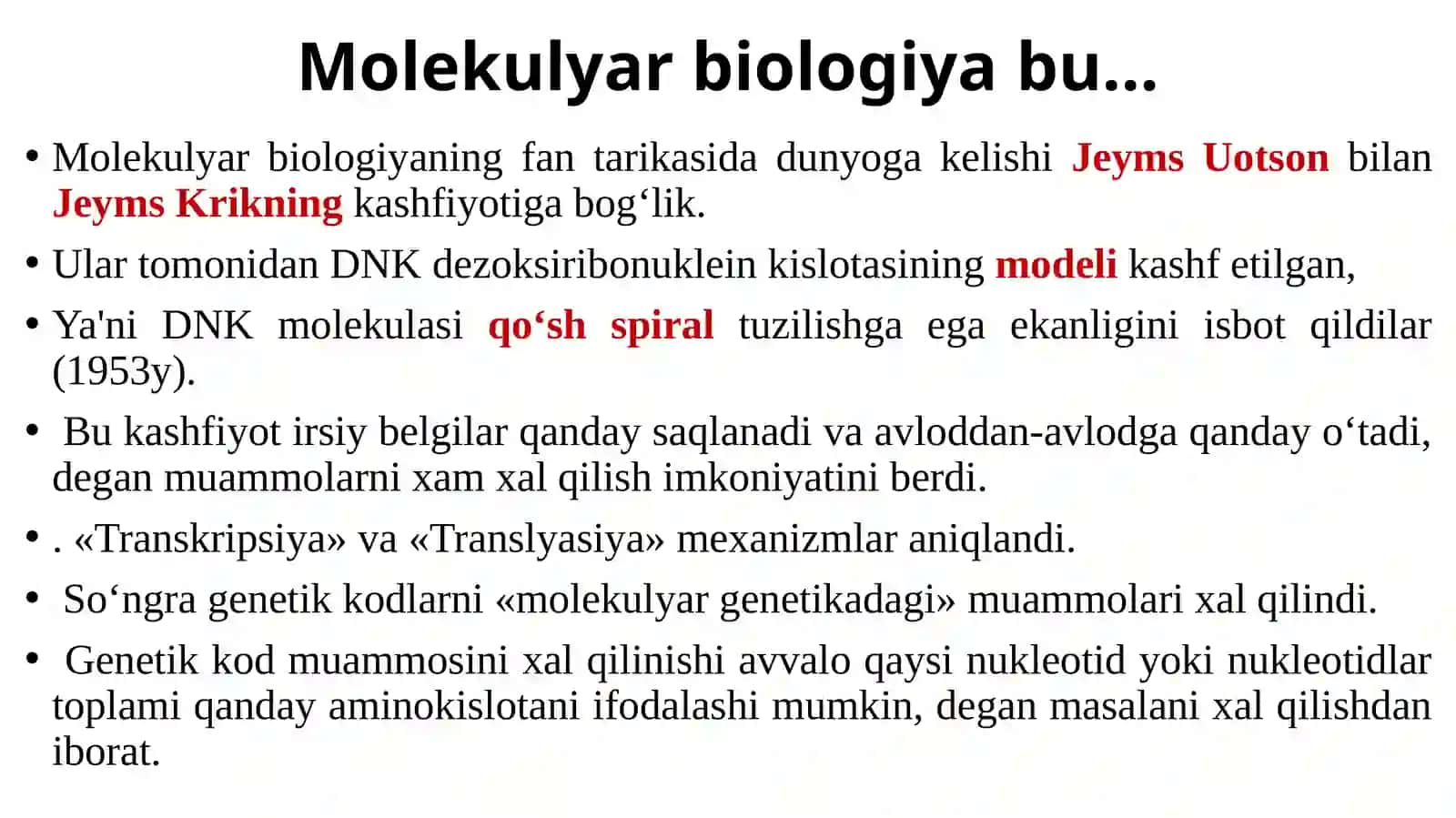 Genlar ekspresiyasi 4
