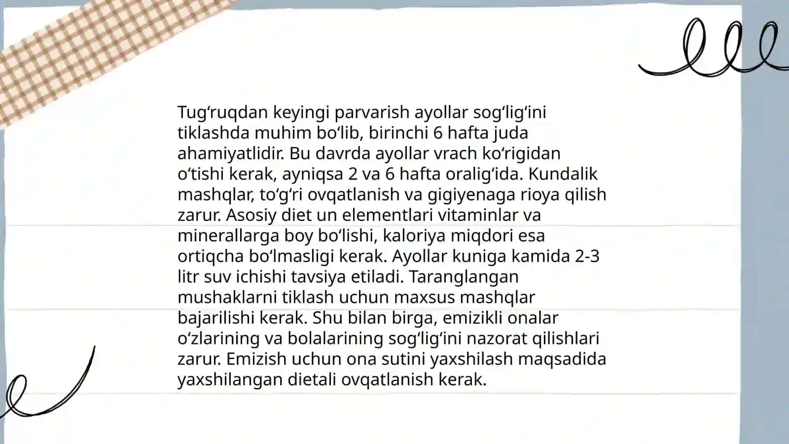 Onalar salomatligi kelajak poydevori 4