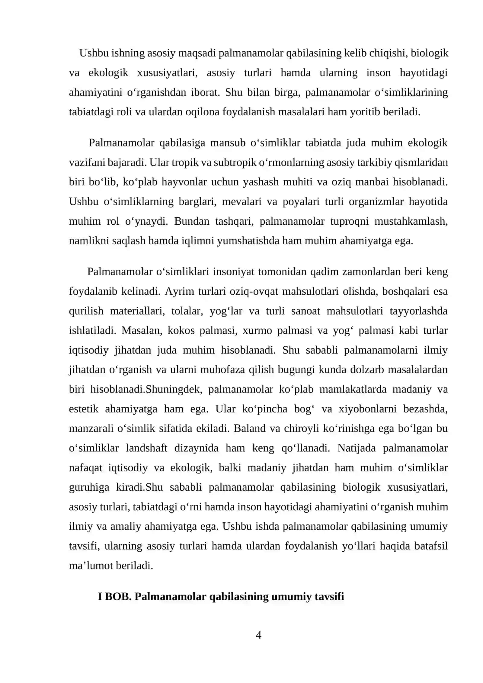Palmanamolar qabilasi 4