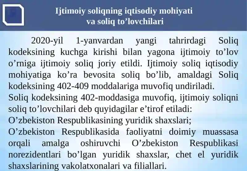 Ijtimoiysoliqva yig’imlar 4
