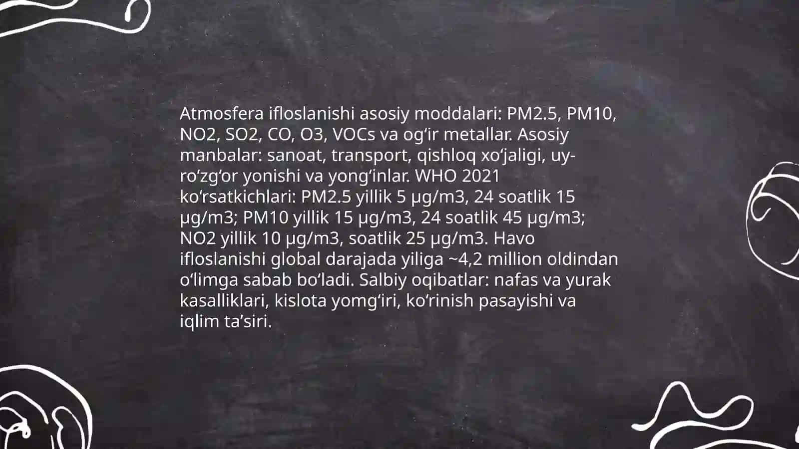 Global ekologik muamolar 4