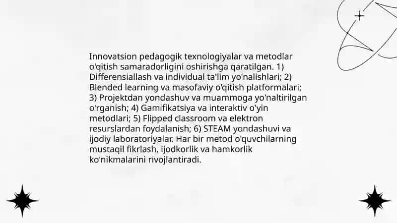 Pedagogning innovatsion faoliyati 4