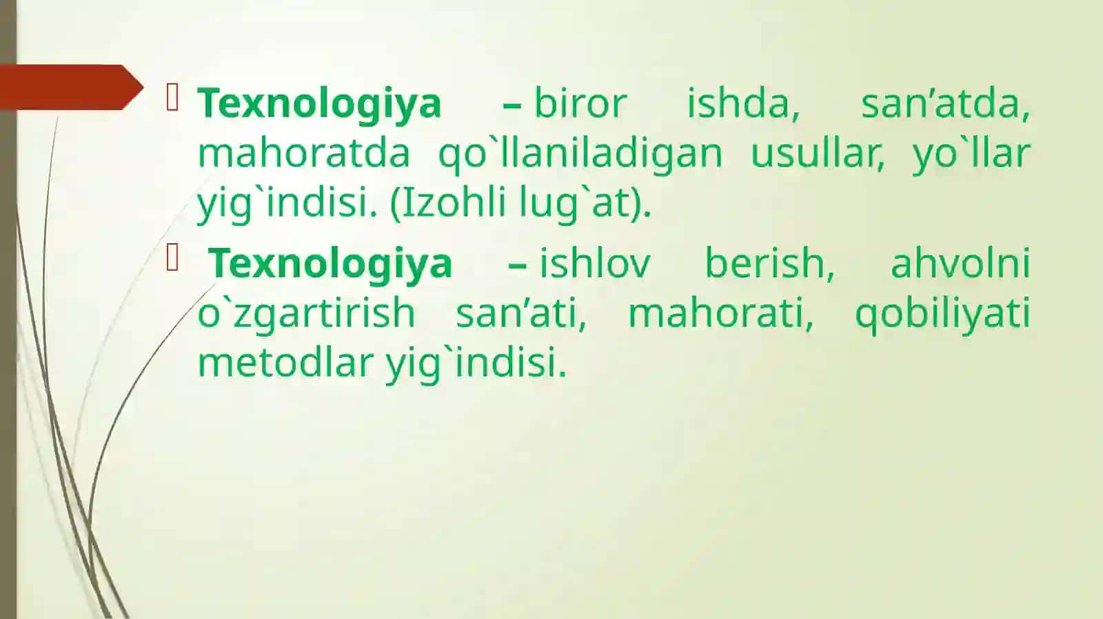 TIL TA'LIMIDA O'QITISH METODLARI PEDAGOGOK TEXNALOGIYALAR 4