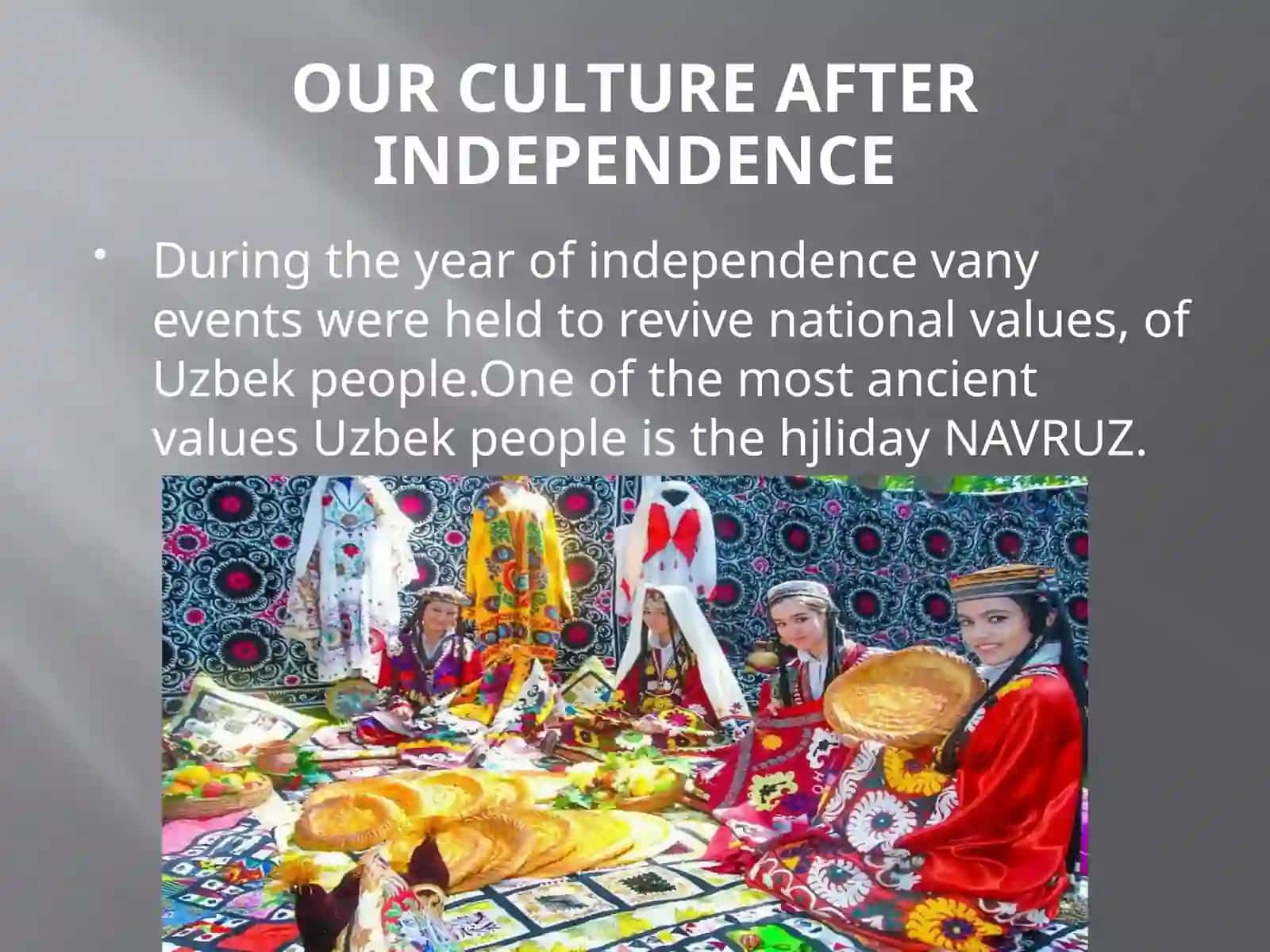 UZBEK CULTURAL VALUES 4