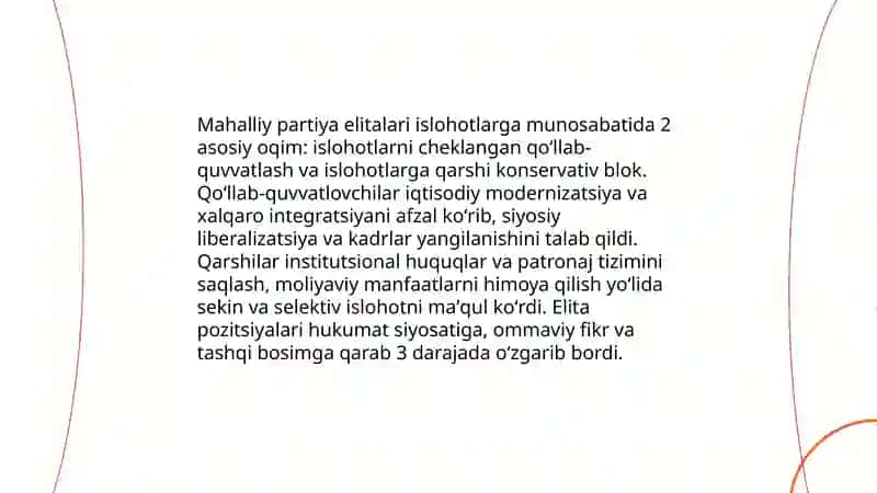 Perestroika va glasnostning Oʻzbekistonga taʼsiri 4