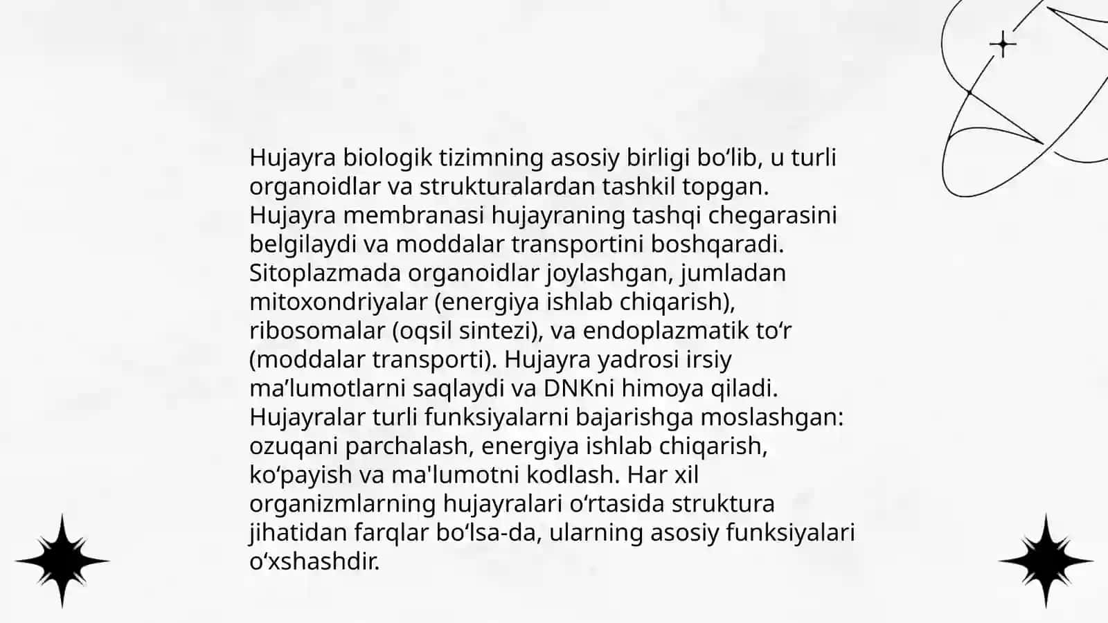 Hujayra potologiyasi va uning kelib chiqish sabablari 4