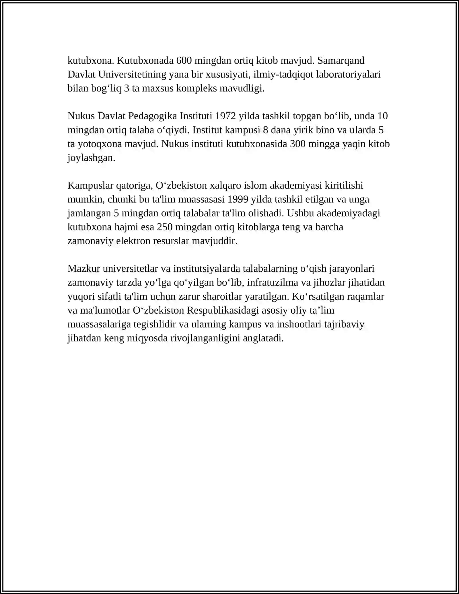 MENING UNIVERSITIM 4