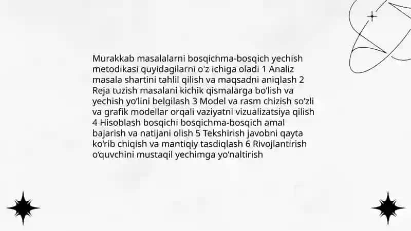 Sinfdan tashqari o'qish metodikasi 4