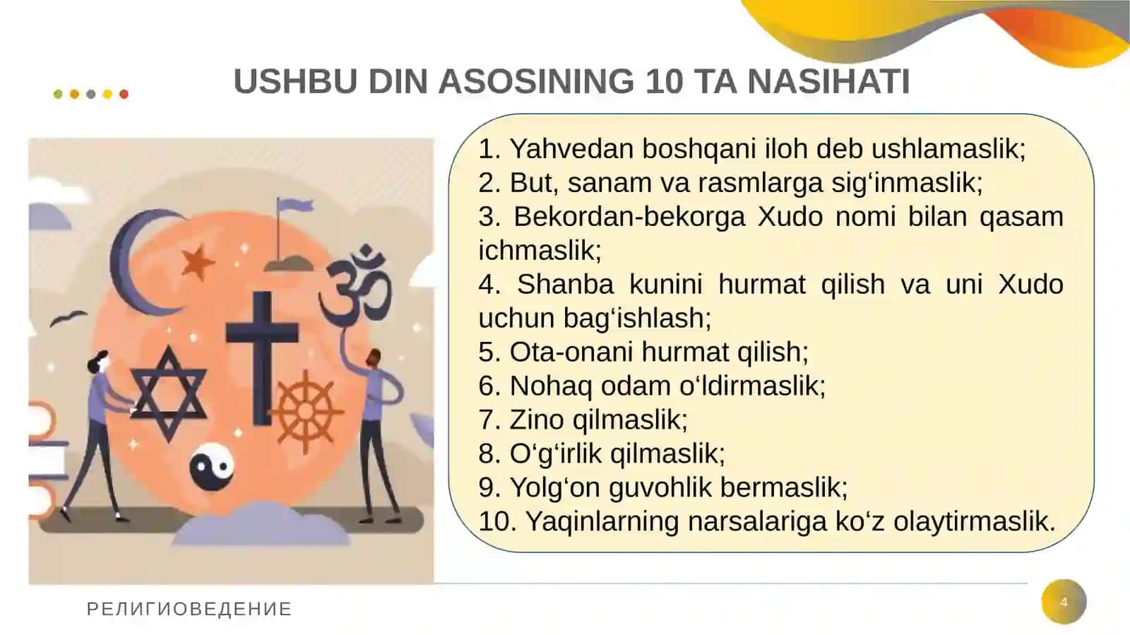 Yahudiylikning Vujudga Kelishi va Ta'limoti 4