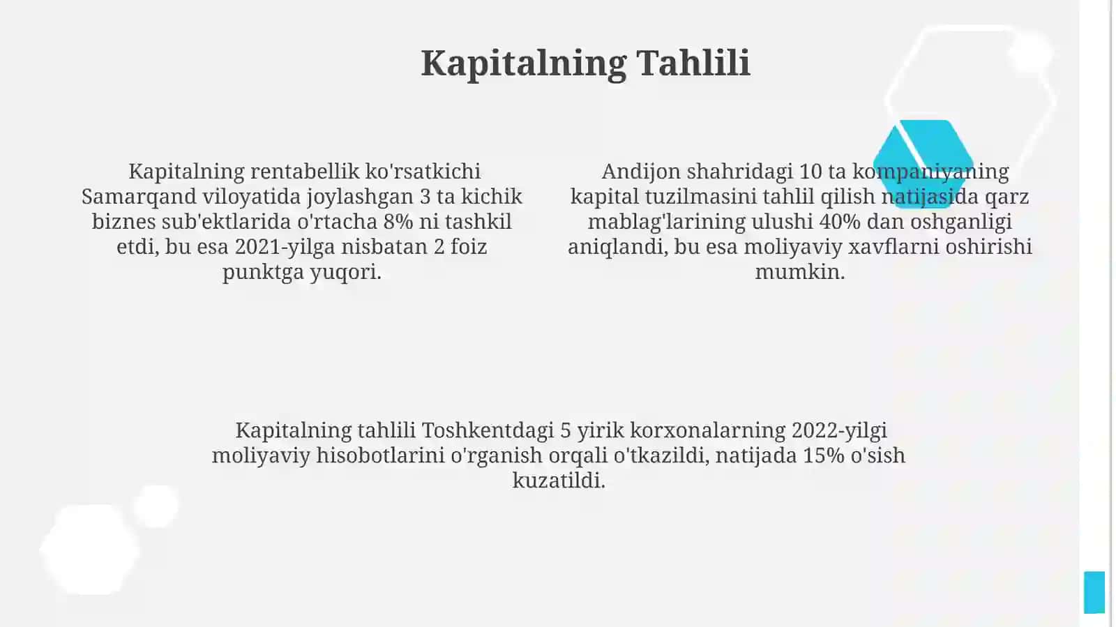 Moliyaviy Hisobotlarga Kirish 4