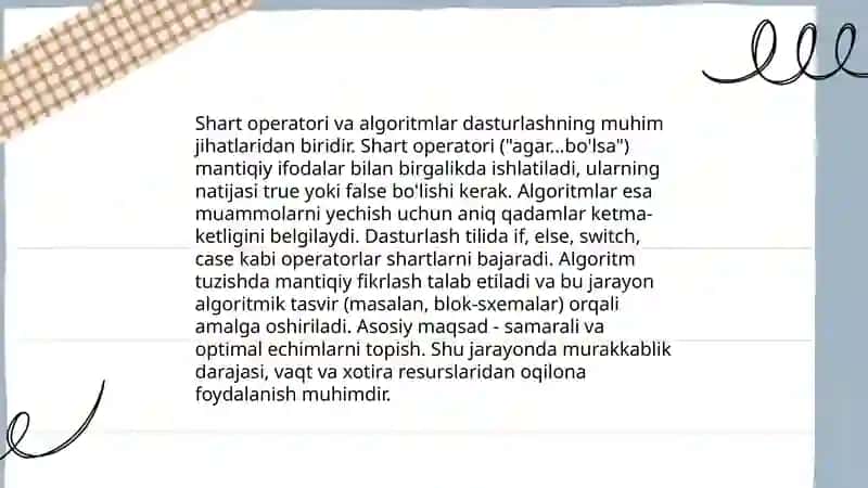 Tarmoqlanuvchi jarayonlarni dasturlash 4