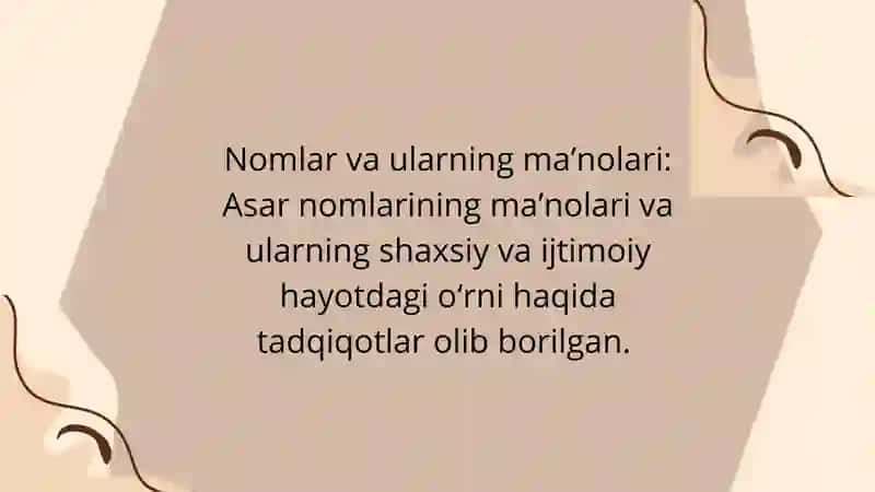 Hibbatul xaqoyiqdagi onomostika 4