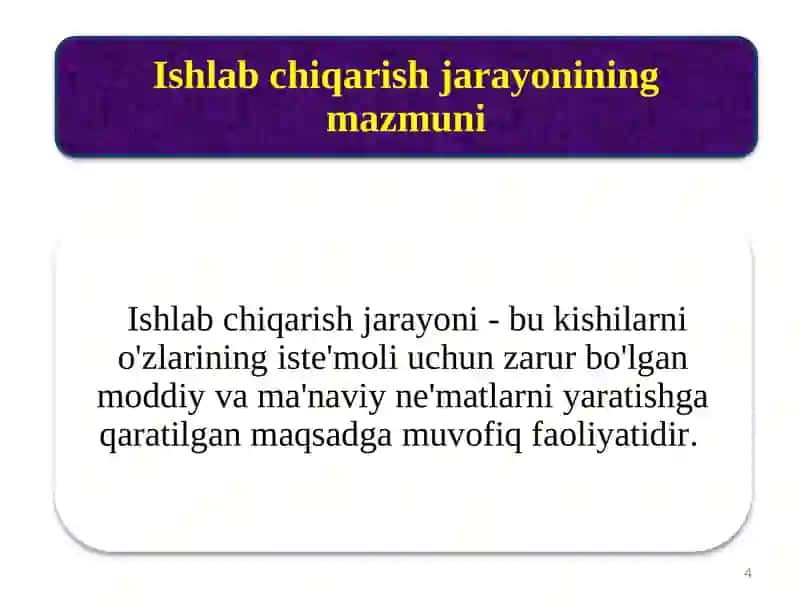 Iqtisodiyot nazariyasi 4