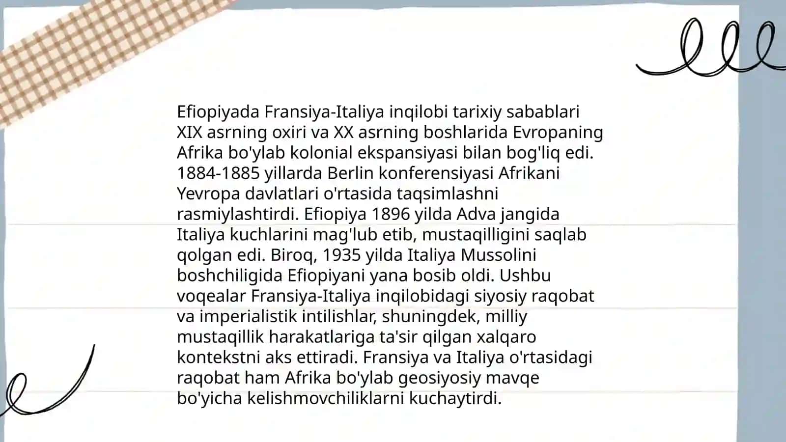 Efiopiyada Fransiya-Italiya inqilobi 4