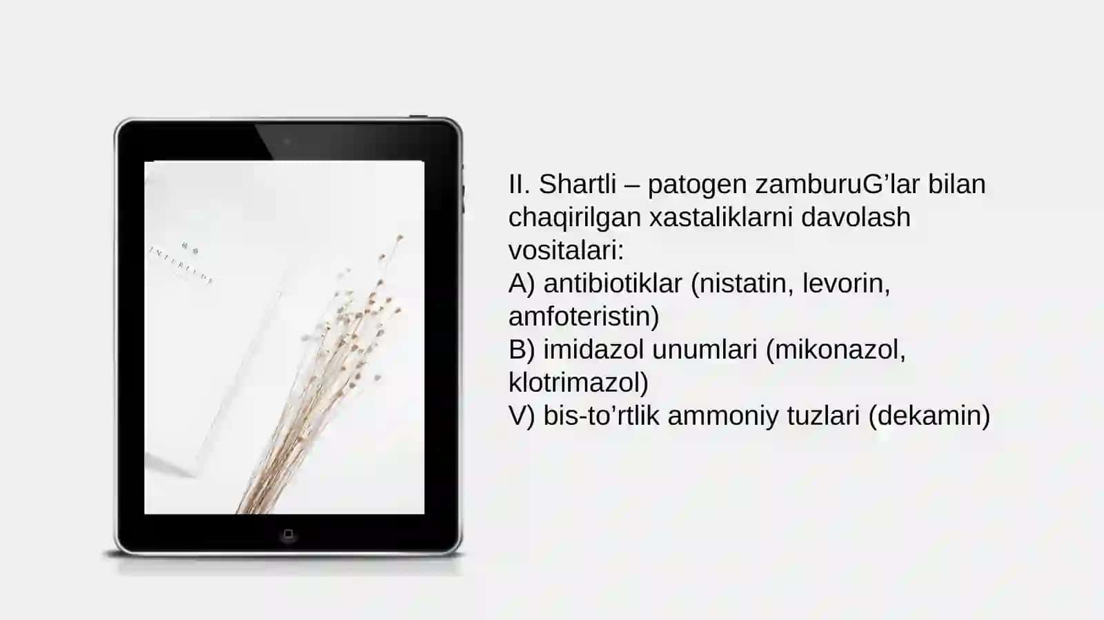 Zamburug'larga qarshi dorivorlari 4