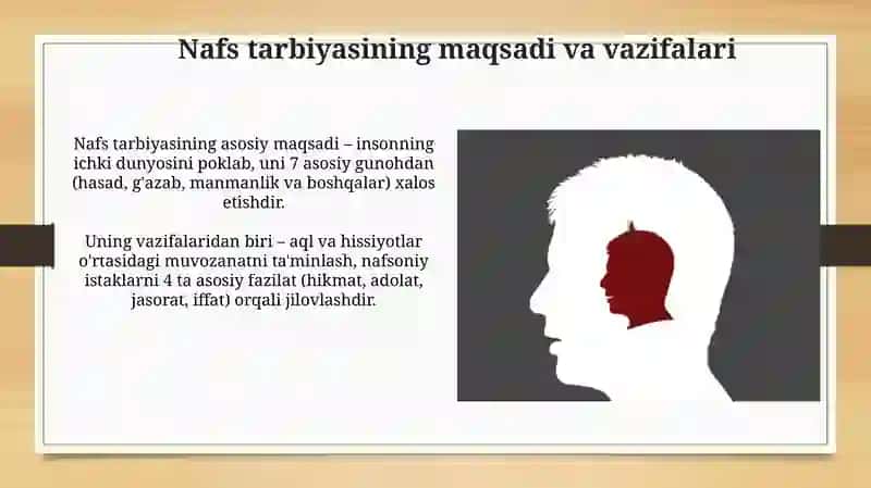 Nafs tarbiyasi 4