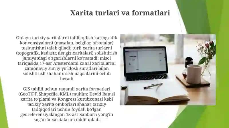 Tarixiy kartografiyani tahlil qilish 4