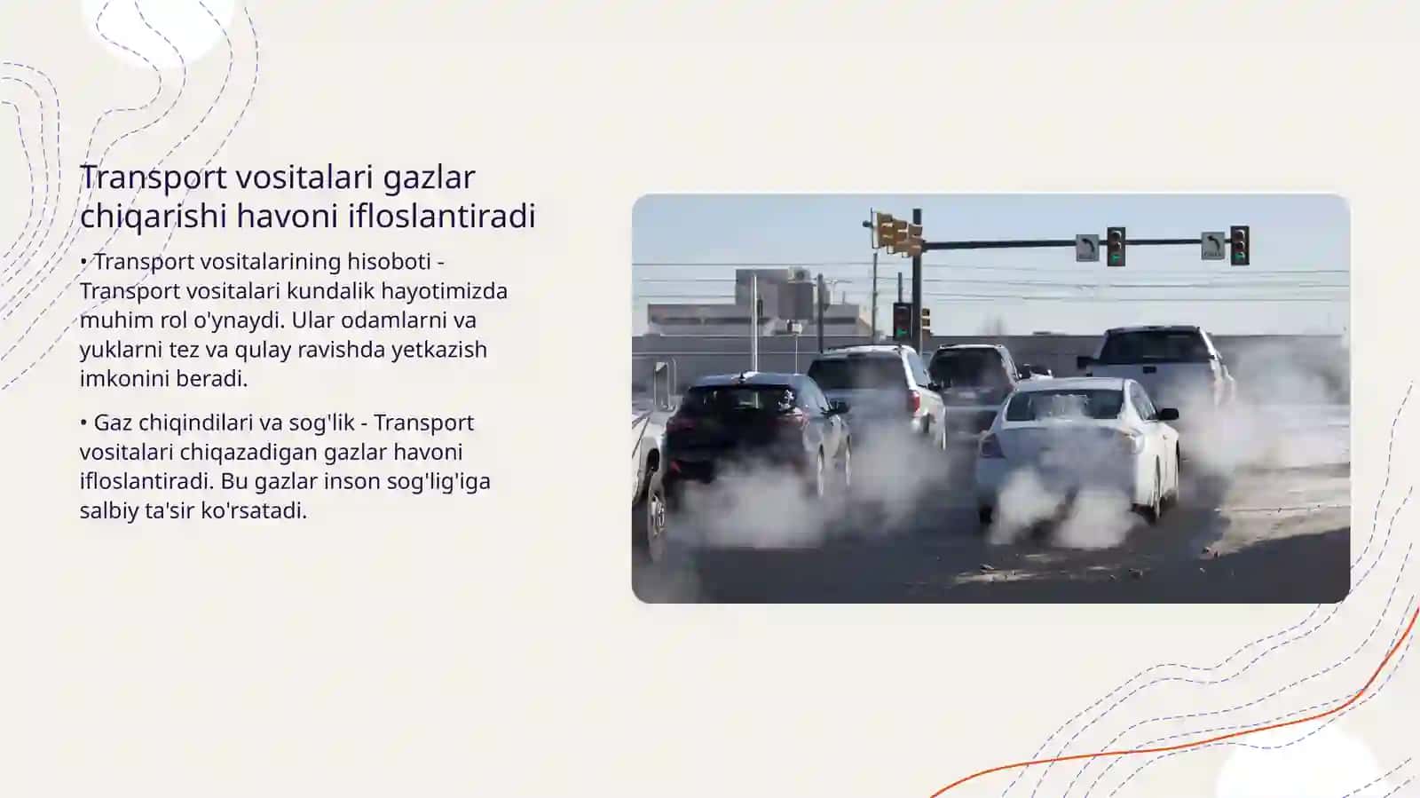 Atmosfera havosining ifloslanish sabablari 4