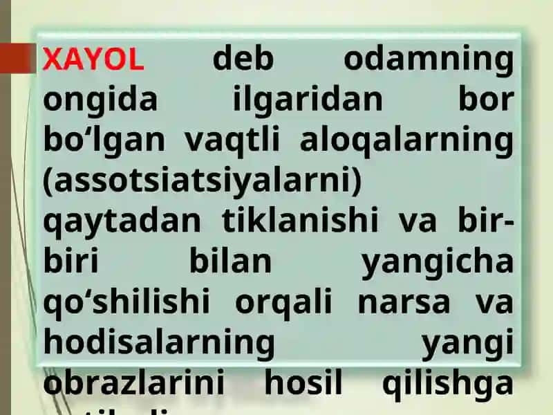 XAYOL VA XOTIRA 4