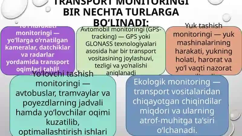 Transport vaziyatlarining monitoringi 4