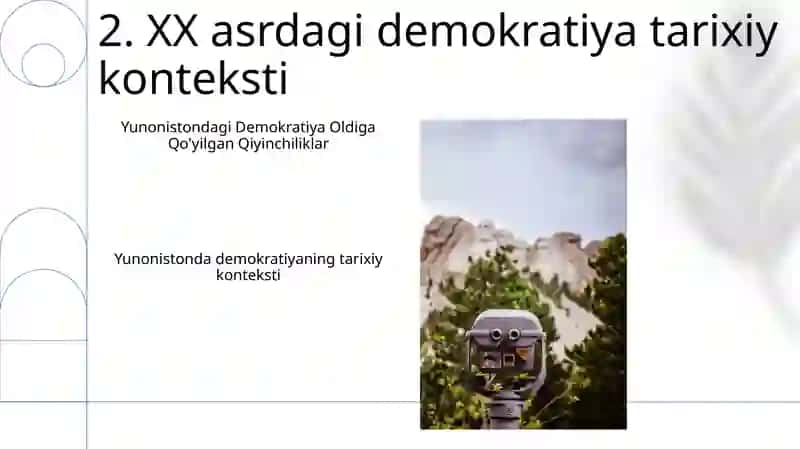 XX-asrda demokratiyasi 4