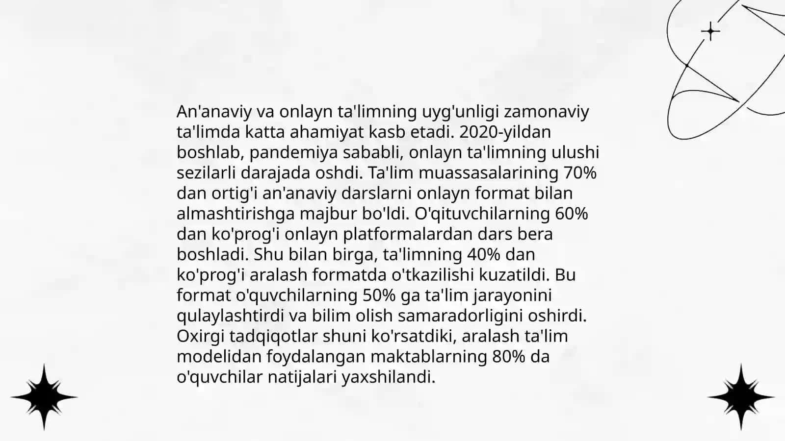Aralash ta'lim va uning imkoniyatlari 4