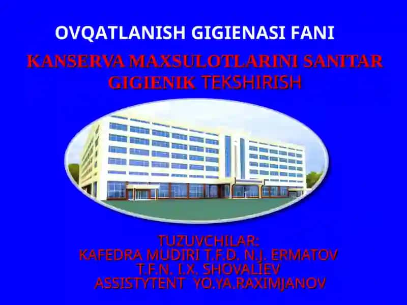 OVQATLANISH GIGIENASI FANI 4
