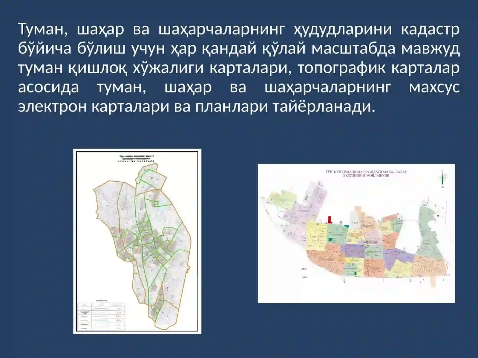Фан: ДАВЛАТКАДАСТЛАРИ АСОСЛАРИ 4