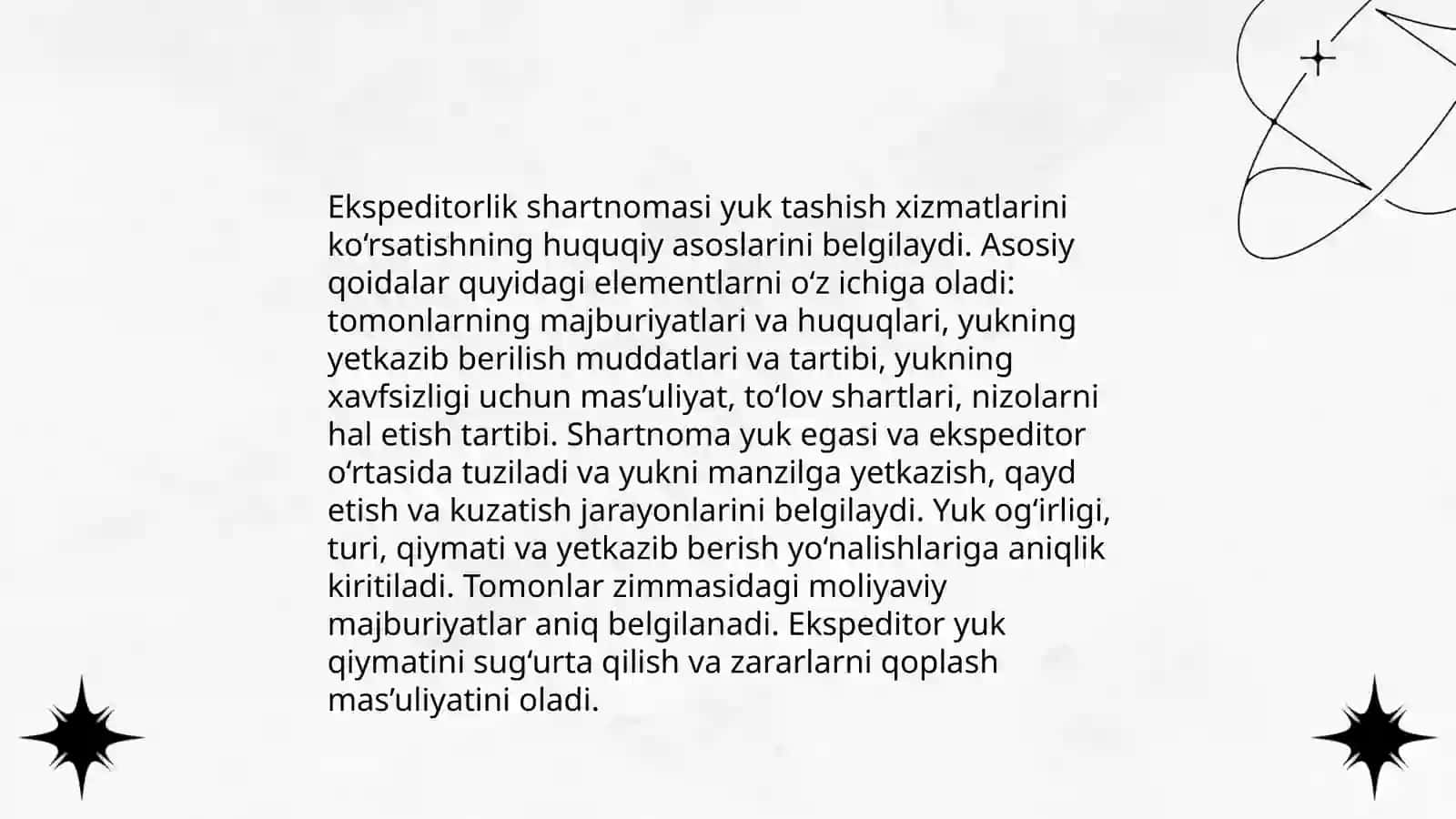 Transport ekspeditorlik xizmatlari 4
