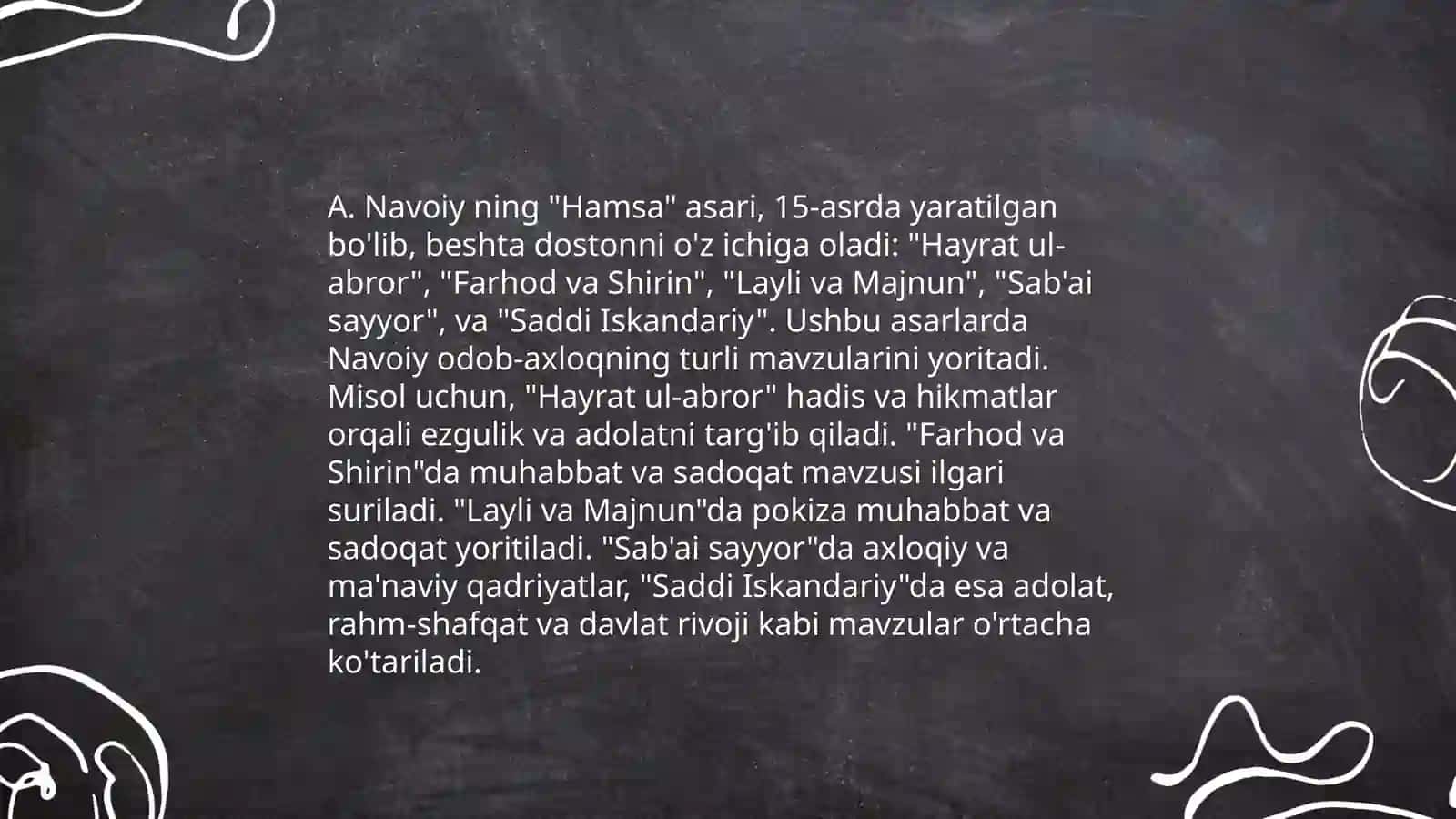Alisher Navoiy asarlari 4