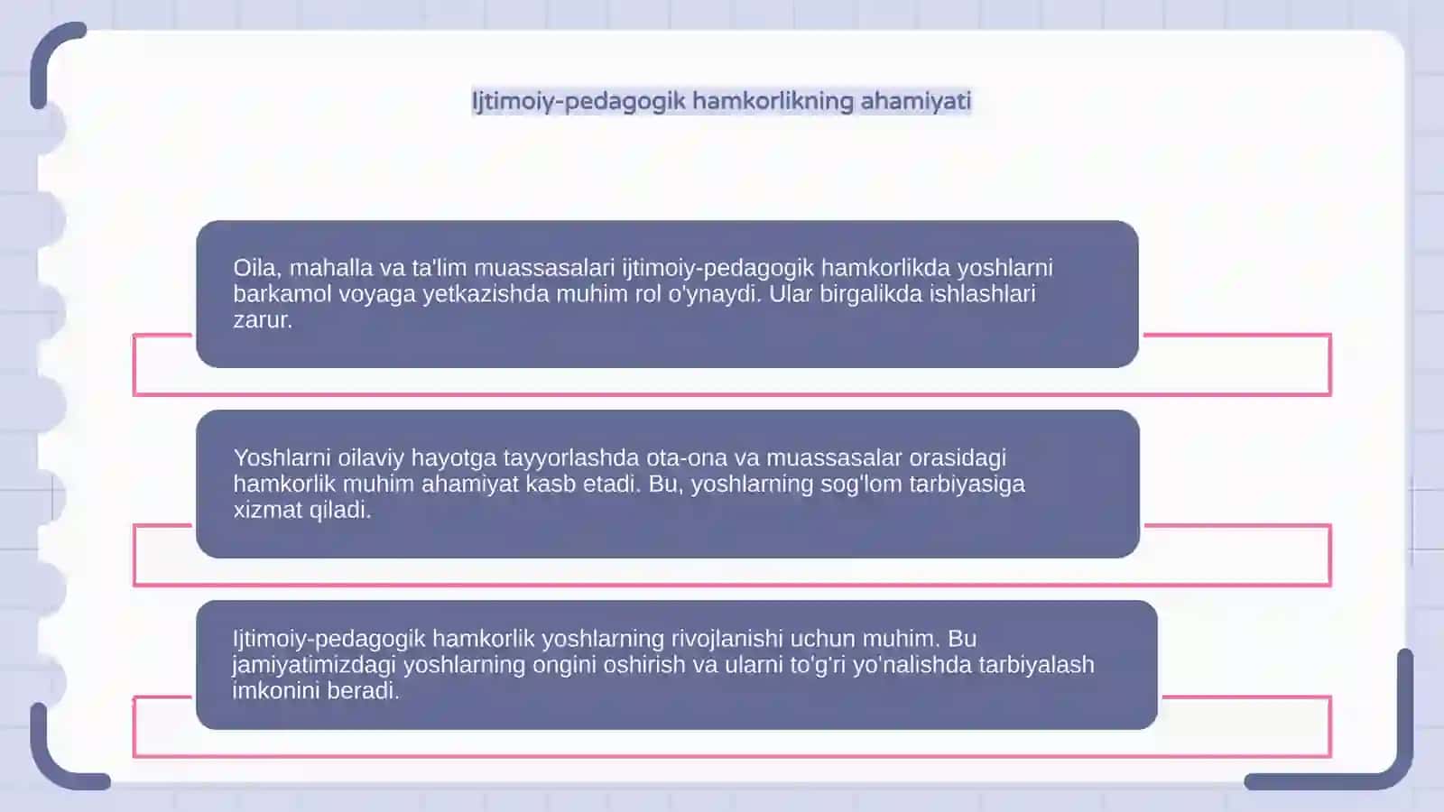 Oila, mahalla va ta'lim muassasasi 4