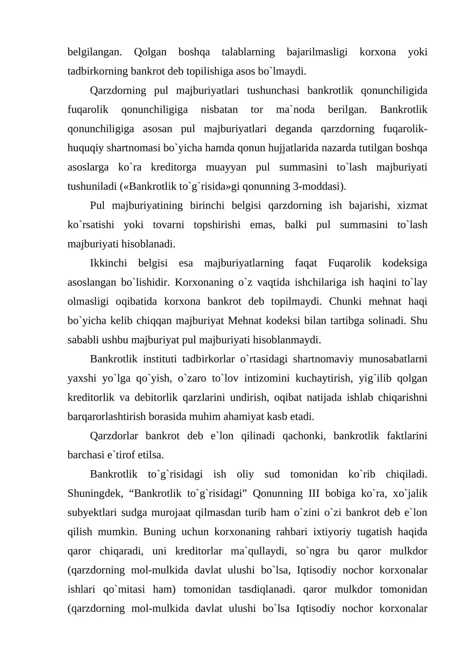 Bankrotlik aniqlash turli modellari 4