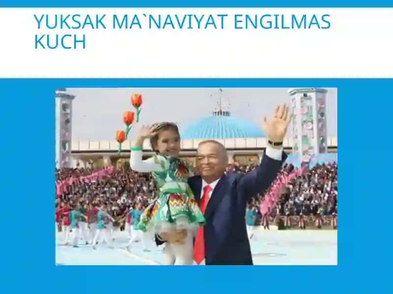 Islom Karimov Islom dini yuksak ma`naviyat engilmas kuch 4